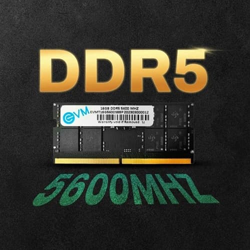 EVM 16GB 5600MHz CL19 DDR5 Laptop Ram