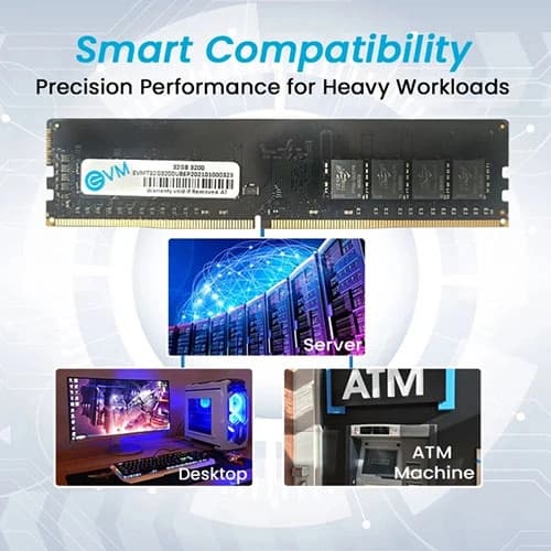 EVM 32GB 3200MHz CL15 DDR4 RAM
