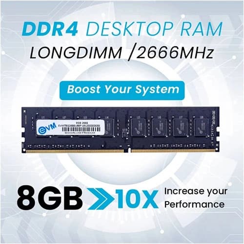 EVM 8GB 2666MHz CL19 DDR4 RAM