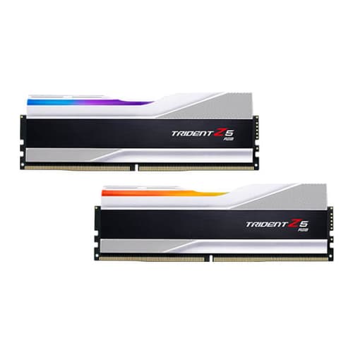 G.Skill Trident Z5 RGB 32GB (16GBx2) DDR5 5200MHz RAM (Metallic Silver)