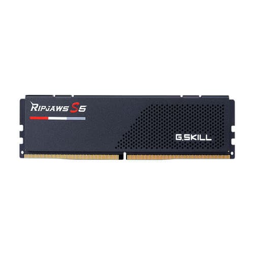 G.Skill Ripjaws S5 32GB (32GBx1) DDR5 5600MHz Desktop RAM (Matte Black)