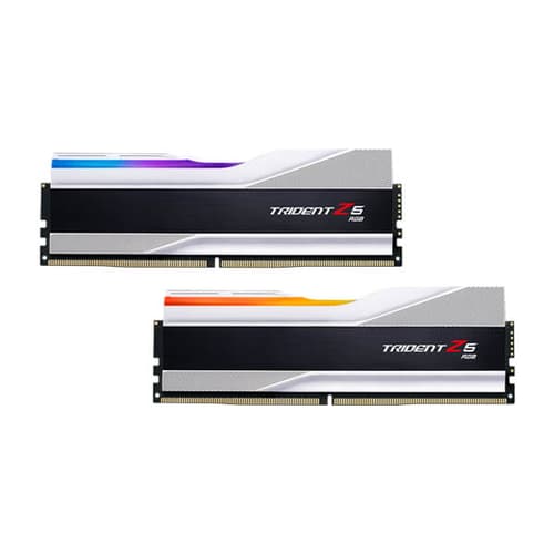 G.Skill Trident Z5 RGB 32GB (16GBx2) DDR5 5600MHz RAM (Metallic Silver)