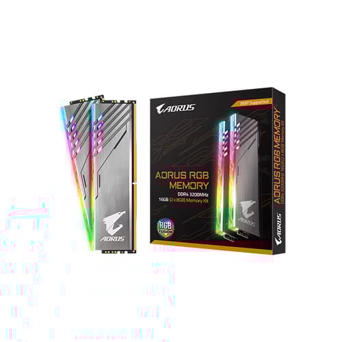 Gigabyte Aorus 16GB (8GBx2) DDR4 3200MHz RGB