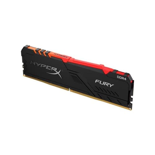 HyperX Fury RGB 8GB (8GB x 1) DDR4 2400 MHz Desktop Memory