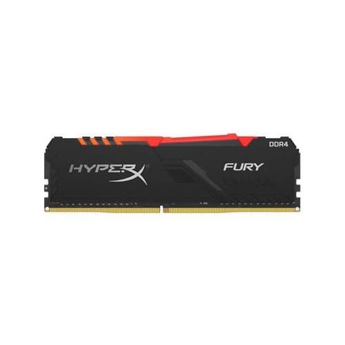 HyperX Fury RGB 8GB (8GB x 1) DDR4 2400 MHz Desktop Memory