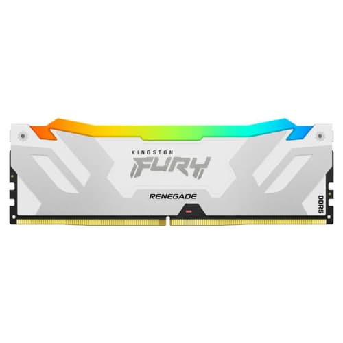 Kingston Fury Renegade RGB XMP 64GB (32GBx2) DDR5 6000MHz Desktop RAM (White)