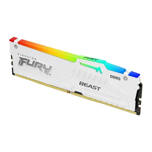 Kingston Fury Beast RGB DDR5 White 32GB CL36 RAM
