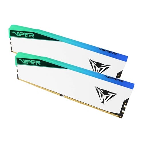 Patriot Viper Elite 5 RGB White 32GB (16GBx2) CL30 DDR5 RAM