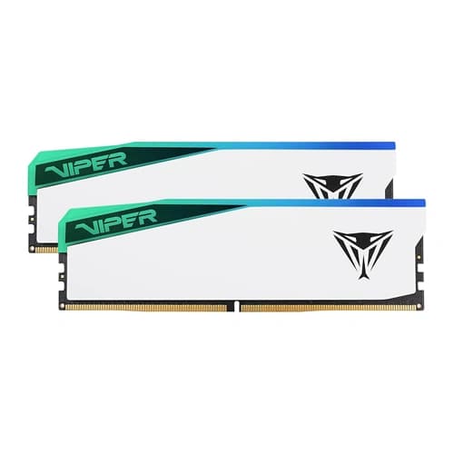 Patriot Viper Elite 5 RGB White 32GB (16GBx2) CL30 DDR5 RAM