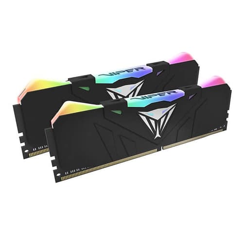 Patriot Viper RGB 16GB (8GBX2) DDR4 3200MHz Desktop RAM (Black)