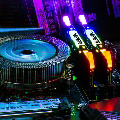 Patriot Viper RGB 32GB (16GBX2) DDR4 3200MHz Black
