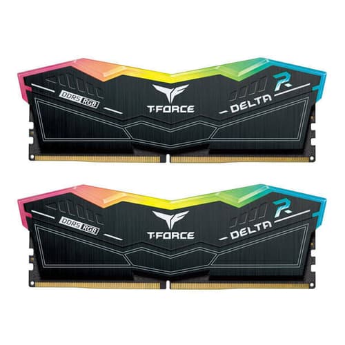 TeamGroup T-Force Delta RGB 32GB (16GBx2) DDR5 5200MHz Desktop RAM (Black)