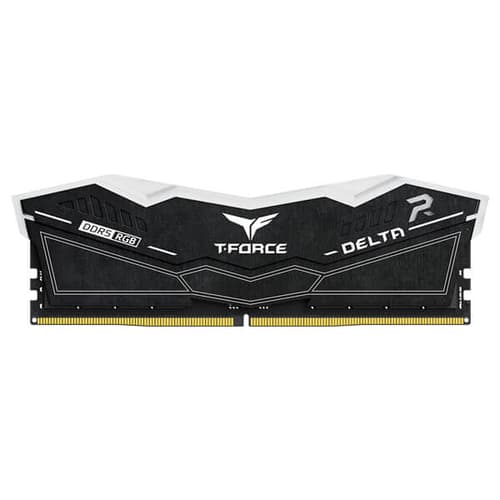TeamGroup T-Force Delta RGB 32GB (16GBx2) DDR5 5600MHz Ram (Black)