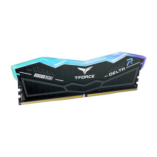 TeamGroup T-Force Delta RGB 64GB (32GBx2) DDR5 5200MHz Desktop RAM (Black)