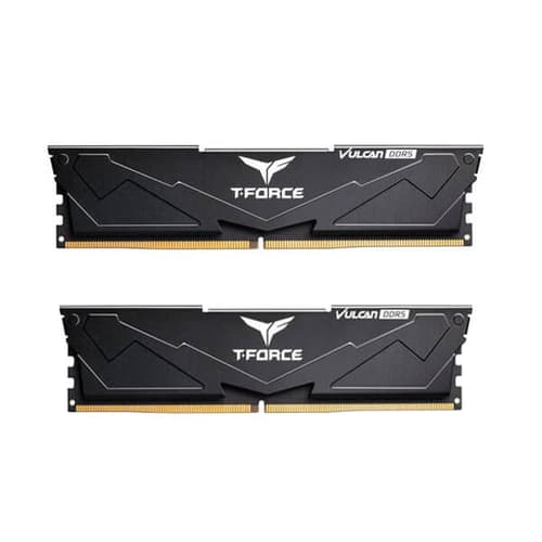 TeamGroup T-Force Vulcan 16GB (8GBx2) DDR5 5200MHz Desktop RAM (Black)