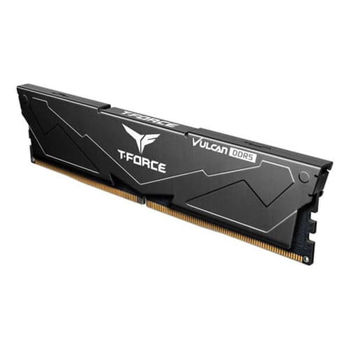 TeamGroup T-Force Vulcan 8GB (8GBx1) DDR5 5200MHz Desktop Ram (Black)