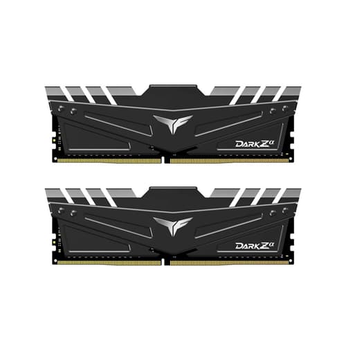 TeamGroup T-Force DARK Za 16GB (8GBx2) DDR4 3600MHz Desktop Ram Black