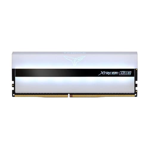 TeamGroup T-Force Xtreem ARGB 16GB (8GBx2) DDR4 3200MHz Desktop Ram White
