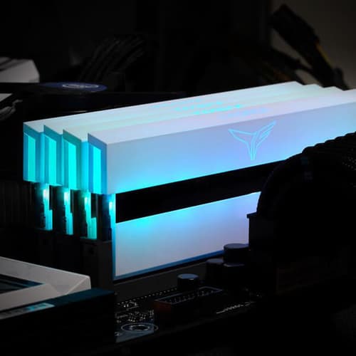 TeamGroup T-Force XTREEM ARGB 16GB (8GBx2) DDR4 4000MHz Desktop RAM (White)