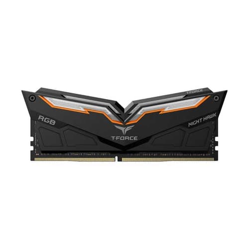 Teamgroup T-Force Night Hawk RGB 16GB (8GBx2) DDR4 3600MHz Black