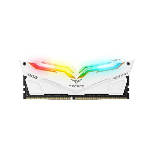 TeamGroup T-Force Night Hawk RGB 16GB (8GBx2) DDR4 3000MHz White