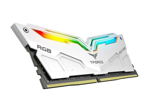 Teamgroup T-Force Night Hawk RGB 16GB (8GBx2) DDR4 3600MHz White