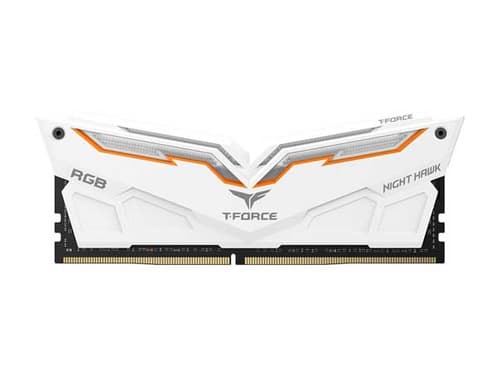 Teamgroup T-Force Night Hawk RGB 16GB (8GBx2) DDR4 3600MHz White