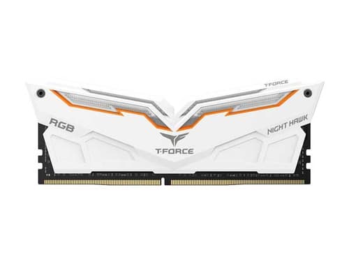 Teamgroup T-Force Night Hawk RGB 16GB (8GBx2) DDR4 4000MHz White