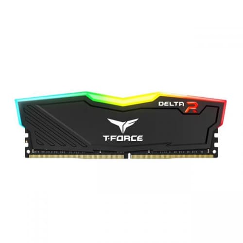 TeamGroup T-Force Delta RGB 16GB (16GBx1) DDR4 3200MHz Black