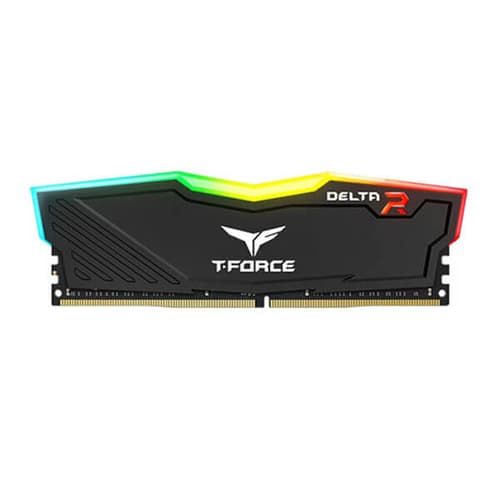 TeamGroup T-Force Delta RGB 32GB (32GBx1) DDR4 3200MHz Black Desktop RAM