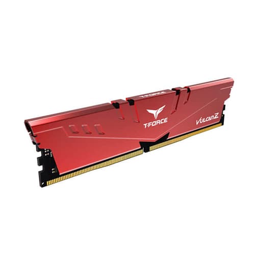 TeamGroup T-Force Vulcan Z 8GB (8GBx1) DDR4 3200MHz Desktop RAM (Red)