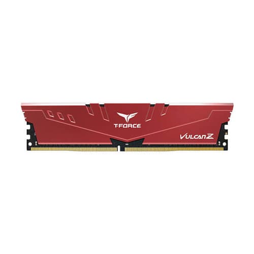 TeamGroup T-Force Vulcan Z 8GB (8GBx1) DDR4 3200MHz Desktop RAM (Red)