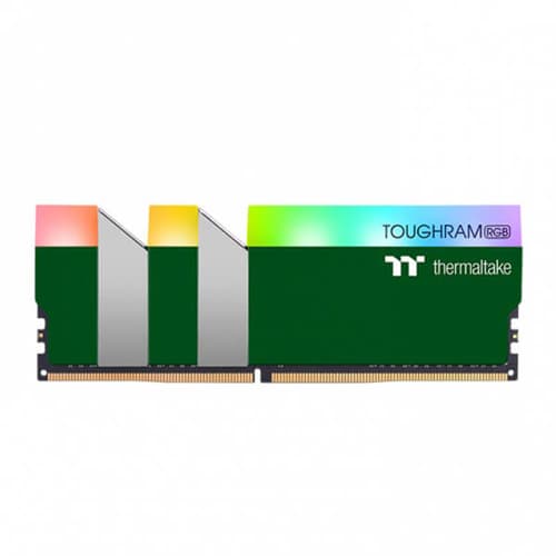 Thermaltake Toughram RGB 16GB (8GBx2) DDR4 3600MHz Desktop RAM (Racing Green)