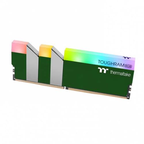 Thermaltake Toughram RGB 16GB (8GBx2) DDR4 3600MHz Desktop RAM (Racing Green)