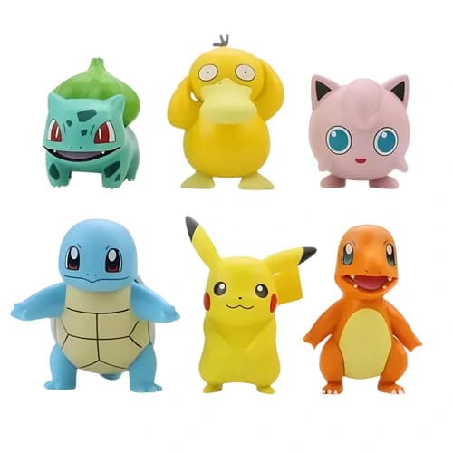 Pokemon 8cm Action Figures, Set of 6