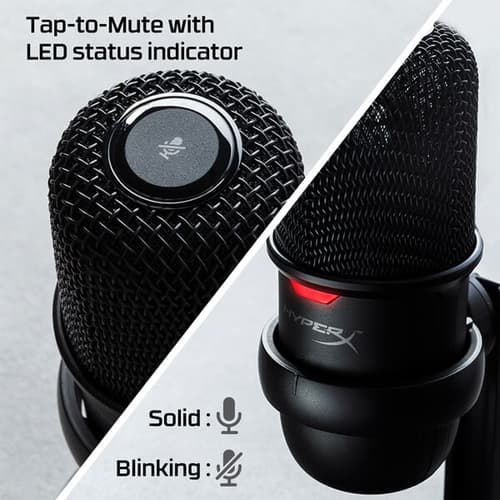 HyperX SoloCast USB Condenser Microphone (Black)