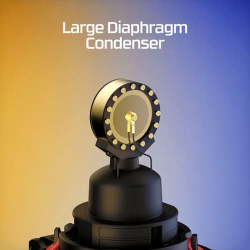 HyperX ProCast Diaphragm Condenser Microphone (Black)