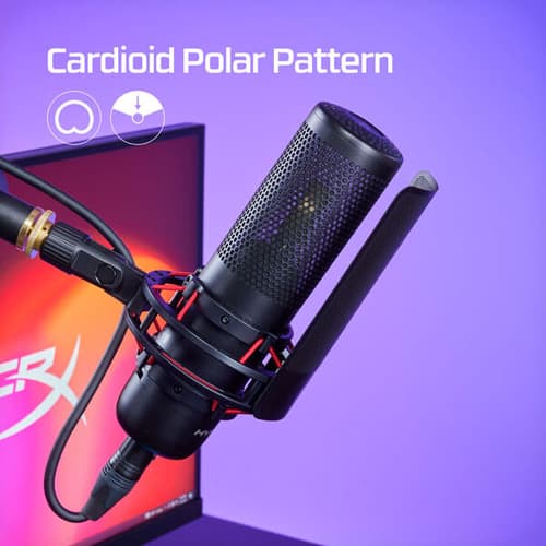 HyperX ProCast Diaphragm Condenser Microphone (Black)