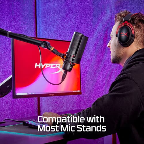 HyperX ProCast Diaphragm Condenser Microphone (Black)