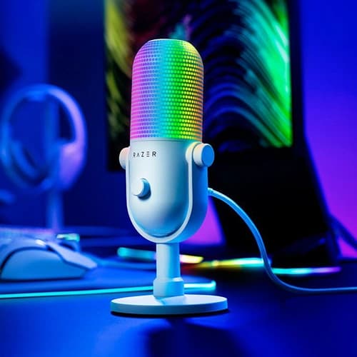 Razer Seiren V3 Chroma RGB USB White Microphone