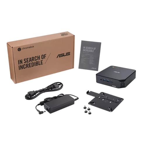 Asus Chromebox 4 Mini PC System (Intel Core i3-10110U, Gun Metal)