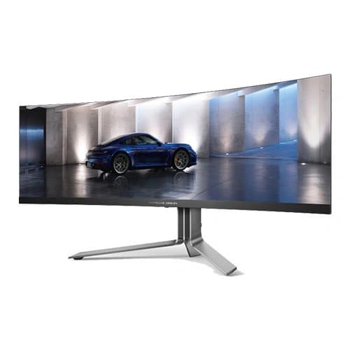 AOC Porsche Design 49 Inch QD-OLED Curved Gaming Monitor