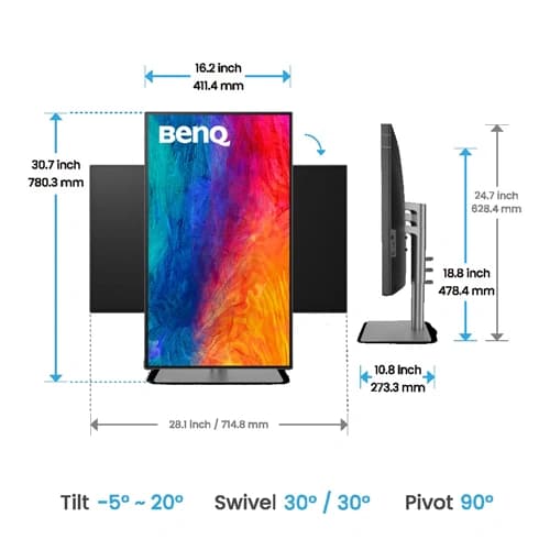 BenQ PD3225U 32 Inch Pro Designer Monitor