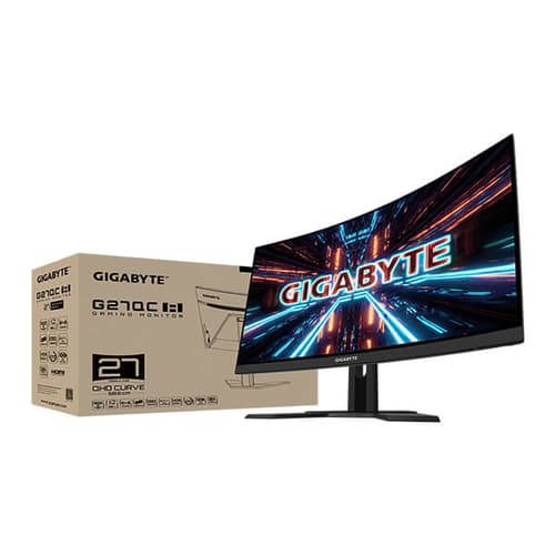 Gigabyte G27QC A 27 Inch Curved Gaming Monitor
