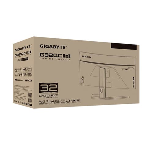 Gigabyte G32QC A 32 Inch Curved Gaming Monitor