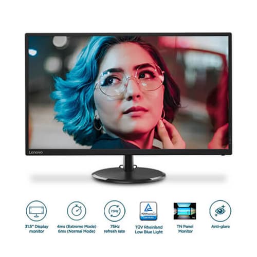 Lenovo D32q-20 32 Inch Entertainment Monitor