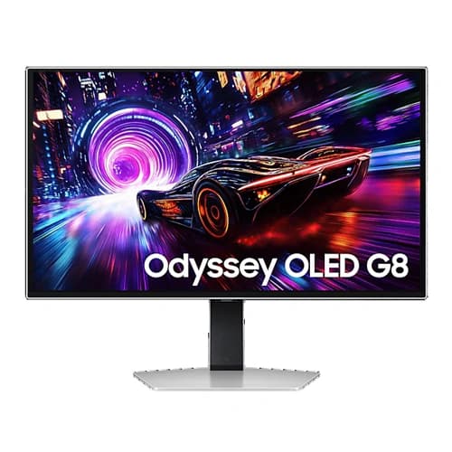 SAMSUNG Odyssey OLED G8 LS27FG810SWXXL 27 Inch Silver Monitor