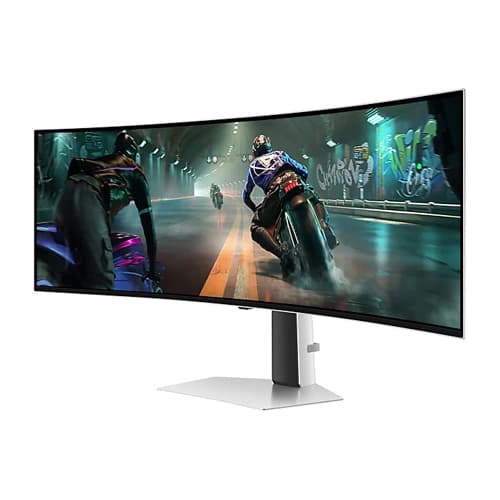 SAMSUNG Odyssey OLED G9 LS49DG910SWXXL 49 Inch Silver Monitor