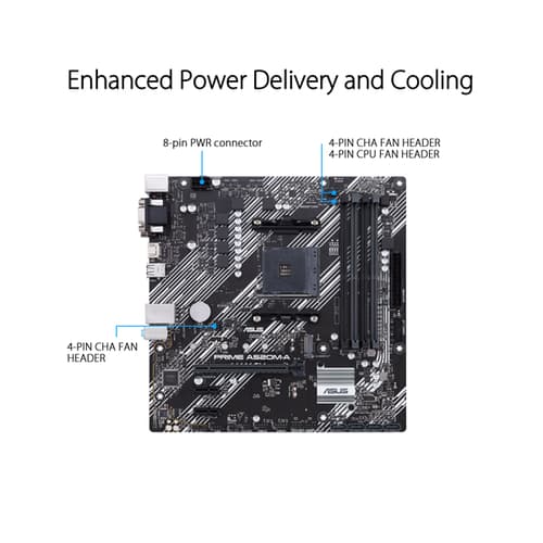 Asus Prime A520M-A Motherboard