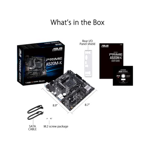 Asus Prime A520M-K Motherboard